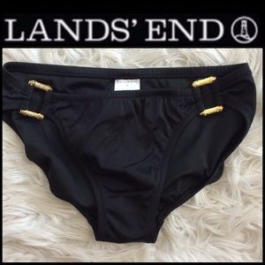 NWOT Lands’ End Hipster Bikini Bottoms